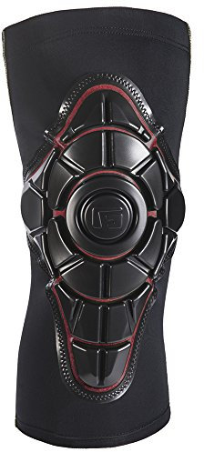 G-Form Knieschutz Pro-X Knee Pad, Black/Red, L, 1361001018