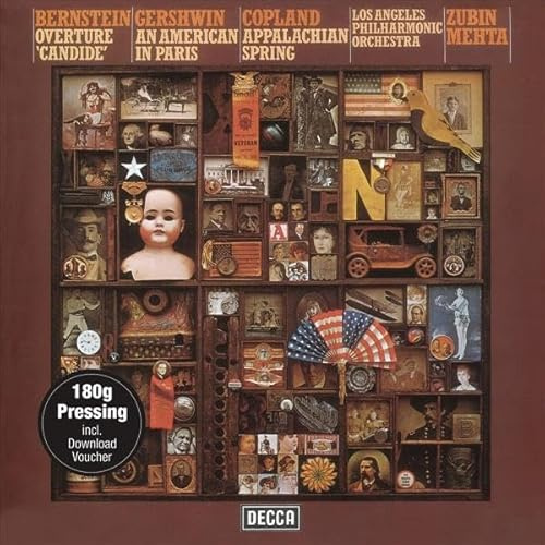 Mehta conducts Bernstein, Gershwin & Copland [LP]