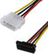 AVE-A PC-Zubehör BestPlug Câble d'alimentation Interne PCI pour Ordinateur, Prise S-ATA vers fiche coudée 5,25 4 Broches
