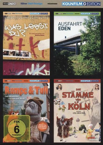 Kölnfilm Edition 2011: Was lebst Du?/Ausfahrt Eden/Rumpe & Tuli/Die Stämme [4 DVDs]