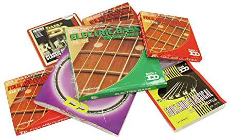 DIMAVERY Saitensatz E-Gitarre, 009-046 | E-Gitarren-Saiten
