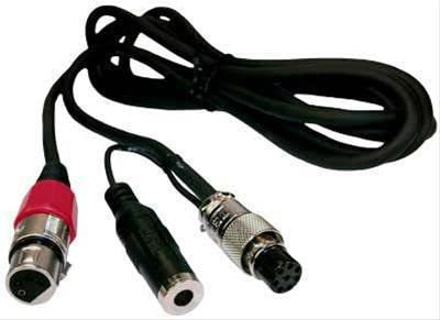 HEIL Sound CC-1-K - AR 8ft Straight Microphone Connecting Cable (XLR4 to Kenwood 8-pin Round)