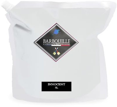 Peinture Acrylique Gris Souris Innocent - Aspect Satin - Peinture Mur, Plafond, Boiserie & Balcon - Lessivable - Séchage En 30 min - COV A+ - Fabriquée En France - 5 L - BARBOUILLE