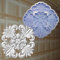 lepnina Gießform Stuck Verzierung Rosette Ornament Relief Decken (120) (Klein - B-50 mm x L-50 mm x H-5 mm)