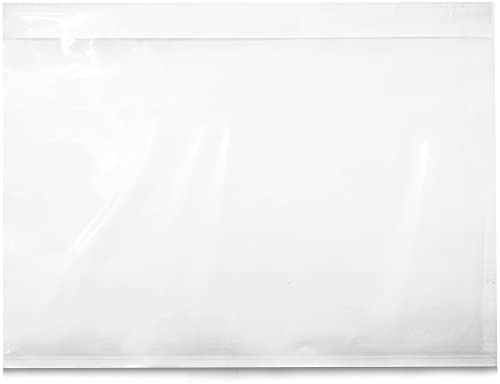 TPS247 Lieferscheintaschen - Dokumenttaschen DIN C4 für A4 transparent selbstklebend (500)