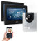 Goliath Hybrid | IP | Full-HD Video Türsprechanlage | App | 1-Fam | 2 x Full-Touchscreen 17,78 cm (7) | Aluminium Unterputz Türstation | 180° Ultra-Weitwinkel | AV-IPS-216