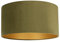 Uniqq Lampenschirm Velours grün Ø 50 cm - 25 cm hoch