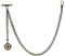 ZTA Herren Albert Kette Bronze Taschenuhr Kette Weste Kette mit Kompass Anhänger für Männer T BAR FOB Charme