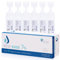 Resp-Ease 7% Sterile Hypertonic Saline Solution for Inhalation via Nebuliser - Helps Clear Airways and Congestion from Lungs - 60 x 4ml Vials - Strong Nebuliser Saline Solution