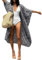 Jywmsc Womens Casual Beach Cardigan Tie Dye Open Front Long Kimono Swimsuit Cover up