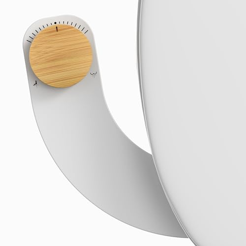 Bidet, Left - Bidet Attachment for Toilet UK Left,Left Handed Bidet Ultra-Slim Non-Electric Dual Nozzle (Frontal & Rear Wash) Adjustable Water Pressure, Bidet Toilet Seat Attachment(Bamboo)