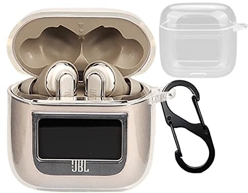 GIOPUEY Clear Case Compatible with JBL Tour Pro 2, Ultra-thin soft Cover, Slim-Fit,Anti-Fall,Not Easy to Dirty - Clear