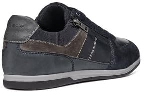 Geox Herren U Renan B Sneaker, Navy/Grey, 44 EU