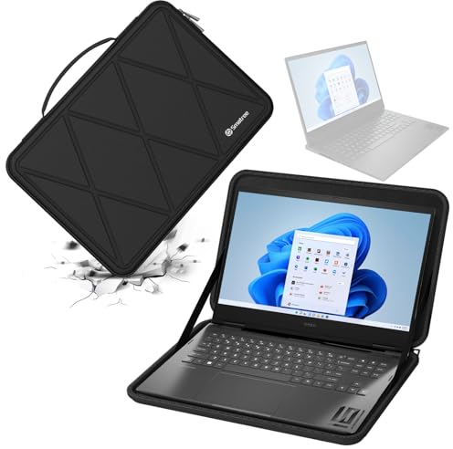 Smatree Hard Eva Schutzhülle Fall kompatibel für 16,1 Zoll HP Omen Laptop 16-n0797nr/HP Omen Laptop 16-k0797nr, wasserdicht und Anti-Schock-Tasche (X8290)