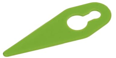 Paxanpax PLG012 Grass Trimmer Blades Fits Gtech ST04, ST05, ST20, GT3.0, GT4.0, GT50 - Pack of 50, Green