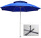 VBTJWRFE Outdoor Parasol with Crank Lift & Base，Patio Umbrella for Outdoor Balcony Table, Deck, Backyard, Swimming Pool, Garden
