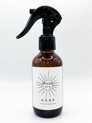 Oleum XIX Brume purifiante Auge | Huiles essentielles de clou de girofle et d'ylang-ylang | Désodorisant textile | Parfum pour la maison
