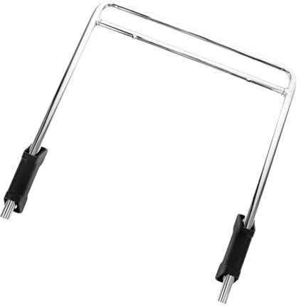 GETAJGHSD Pedal Swivel Chair Accessories Footrest Bracket Footrest for Gaming Chair Gaming Chair Leg Rest Brackets Footrest Chair Attachment Footrest Expansion Bracket Silver Stainless Steel