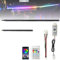 Auto LED Innenbeleuchtung, 110cm RGB USB Port Auto Ambientebeleuchtung LED Strip mit APP Steuerung und Fernbedienung Neon Dynamic Chasing Music Sync Geschenke Männer Frauen