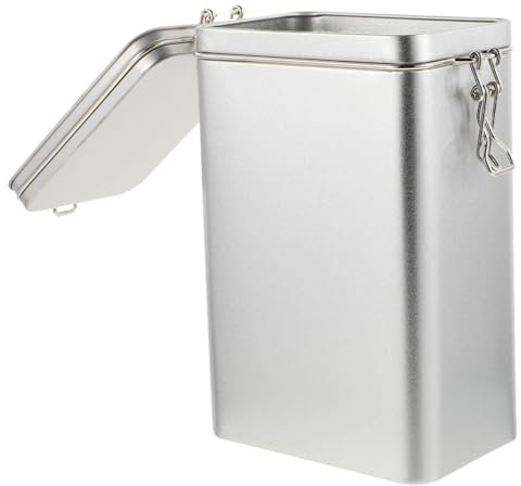 VICASKY Kaffeedose Luftdicht Teedosen FüR Losen Tee Blechdose Mit Deckel Gemahlenen Kaffee Kaffeebohnen Aufbewahrung Blech Dosen 1Stk Vorratsdose für Lagercontainer Retro Süßigkeit Box Keksdose