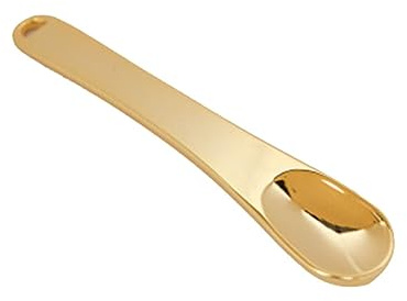 Goldener Augenlöffel aus Zinklegierung, für Augenpflege Geschenkideen