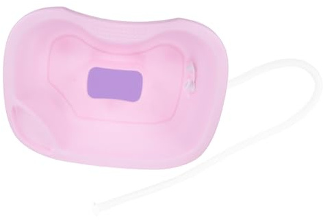 Tragbare Shampoo Schale Haarwaschbecken für Bettpflege, Rosa Kunststoff