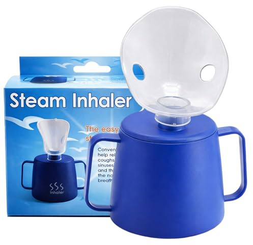 Steam Inhaler Cup for Sinus Relief, Colds, Flu and Blocked Noses to Soothing Steam Treatment for Kids and Adults - Portable, Easy to Store and Carry for Travel