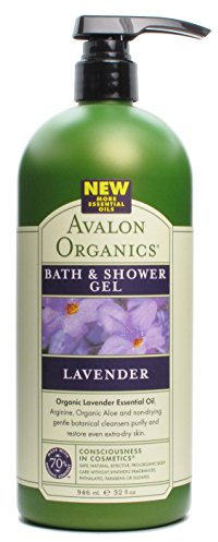 Avalon Organics Bath and Shower Gel Lavender - 32 fl oz