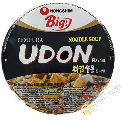 Nongshim Japanese Style Udon Big Bowl 114 Grams (Pack of 16)