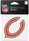 NFL Chicago Bears 63040015 Perfect Cut Color Decal, 10,2 x 10,2 cm, Schwarz