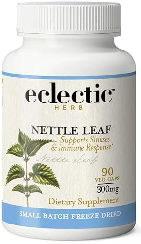Eclectic Herb, Nettle Leaf Capsules, Sinus + Immune Support, 90 CT