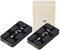 x2 PU-70 Semelle Type arca Swiss Standard 70mm PU70 PU 70 qr70 Plateau Rapide DB qr60 benro gitzo induro B0 B1 B2 J1 N1 Queue d'arronde Plate ADAPTOUT Marque Francaise