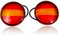 2x 140mm Rund LED Rückleuchten Wasserdicht 12/24V E-Prüfezeichen LKW Trailer Landmaschinen Anhänger Traktor Bager Hänger