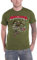 Airbourne Nitro Männer T-Shirt Oliv XL 100% Baumwolle Band-Merch, Bands, Nachhaltigkeit