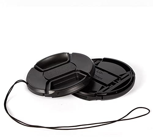 Objektivdeckel für SL3 SL2 90D w/EF-S 18–55 mm Objektiv, für Nikkor 50 mm/1,4 G Objektiv, 2 Stück