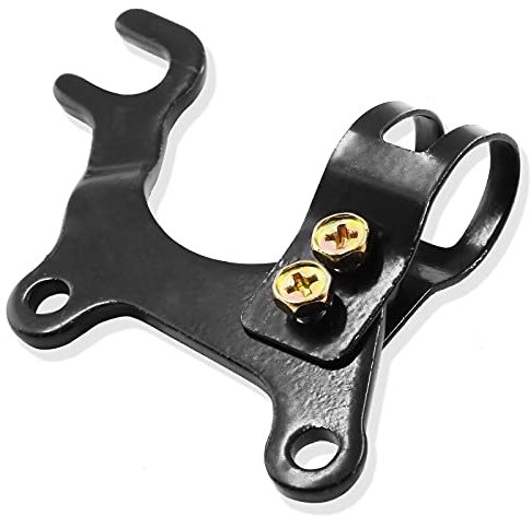 Qjaiune 0.87 Inch / 22mm Mountain Bike Disc Brake Frame Adapter Mounting Holder, Bicycle Disc Brake Conversion Brackets Suitable for BMX MTB
