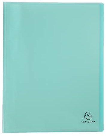 Protège-documents A4 EXACOMPTA Chromaline Pastel 80 vues - 40 pochettes Vert