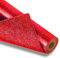 VinylRus Red Glitter HTV Heat Transfer Vinyl Roll-12 x 10ft Red Glitter HTV Vinyl for T-Shirt Clothing Bags,Glitter Iron on Vinyl for All Cutter Machine - Easy to Cut and Weed
