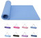 Good Nite Yogamatten Für Frauen Rutschfeste Strukturierte Oberflächen Gymnastikmatte Yoga Matte Dicke 10mm Mit Tragegurt Tpe-Übungsmatte Für Yoga Pilates Gymnastik (183X61cm) (Blau)