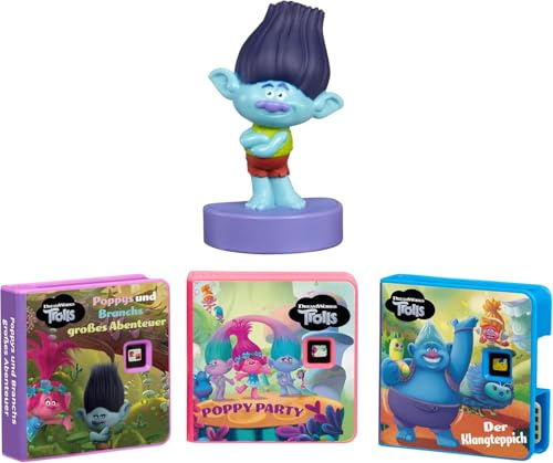 Little tikes Story Dream Machine Trolls Hug, Sing- & Tanz-Sammlung – Märchenstunde, Bücher, Hörspielfigur, Spielzeug für Kleinkinder und Ältere Kinder, Geeignet für Mädchen und Jungen ab 3 Jahren