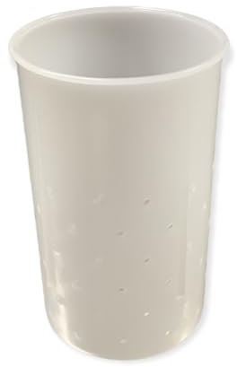 GN LTD Cheese Making Mould 5 Beaker Ideal for Soft, semi-Soft & Crottin Type Cheeses