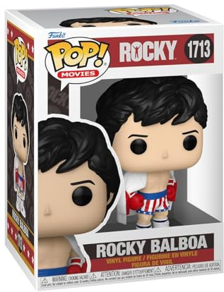 Funko Pop! Movies: Rocky Balboa – Rocky Balboa - (Rocky Balboa IV) - Rocky Franchise - Vinyl-Sammelfigur - Geschenkidee - Offizielle Handelswaren - Spielzeug Für Kinder und Erwachsene - Movies Fans