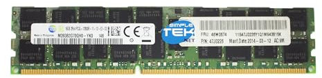 SIMPLETEK - Modulo DIMM DDR3L ECC 16 GB PC3-12800R 1600 MHz 240 pin per server e workstation (Ricondizionato)