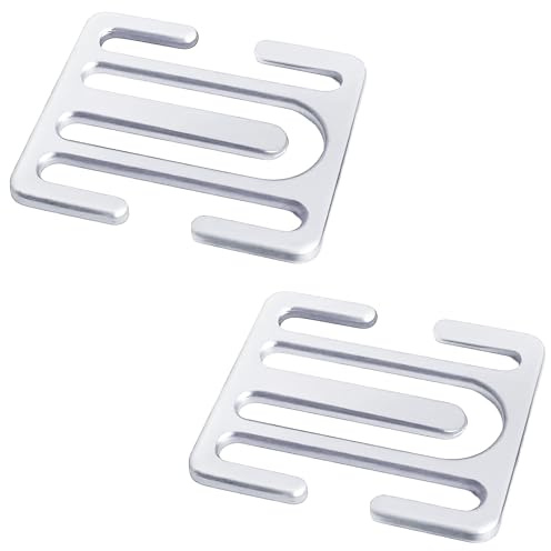 2 Stück Metall Auto Sicherheitsgurt,Universal Autogurt Versteller,Auto Sicherheitsgurt Clip,Auto Sicherheitsgurteinsteller für Nacken und Schultern Entspannen