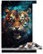 Puzzle für Erwachsene, 2000 Teile, Papierpuzzle „Wütender bunter Tiger“, für Erwachsene und Kinder, Lernspielzeug, Größe: 70 x 100 cm