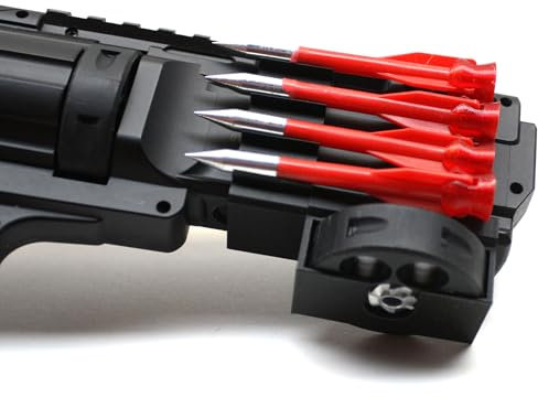 Comfort Set für die HDR50 Gen2, Zubehör HDR 50 Magazinhalter, Pfeilhalter und 10 Pfeile (Schwarz)
