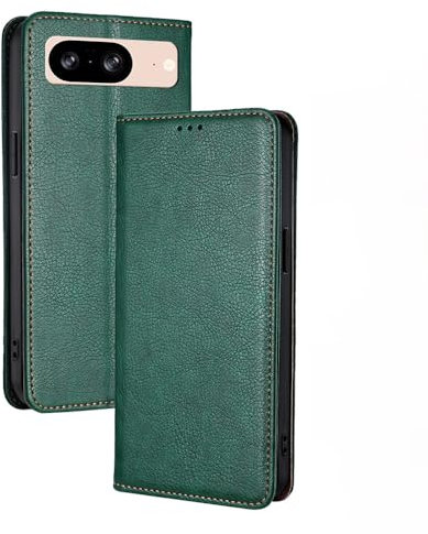 BARALARIQIU Mobile Phone Case for Huawei Nova 12i 4G Case, Leather Protective Case for Huawei Nova 12i 4G Case Wallet Card Slot Stand Function Foldable Flip Case for Huawei Nova 12i 4G Case Green