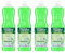 Disiclin Vinagre de Limpieza con detergente Aroma Manzana 1L – Pack de 4 Botellas | Desengrasante Potente, Antical y Limpiador Eficaz para el Hogar, Ideal para Cocina y Superficies total 4L