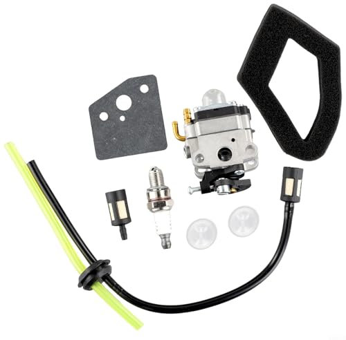 Carburatore per motore decespugliatore Honda GX22, kit carburatore con guarnizione, tubo, camera scintilla e filtro benzina 139F 1.5Per filtro aria
