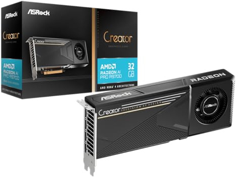 ASROCK Radeon AI Pro R9700 32GB Creator